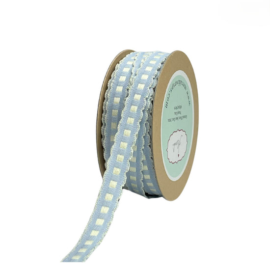 Mini Check Woven Ribbon