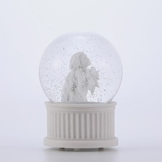 Load and play video in Gallery viewer, Virgo Musical Snow Globe (120MM)
