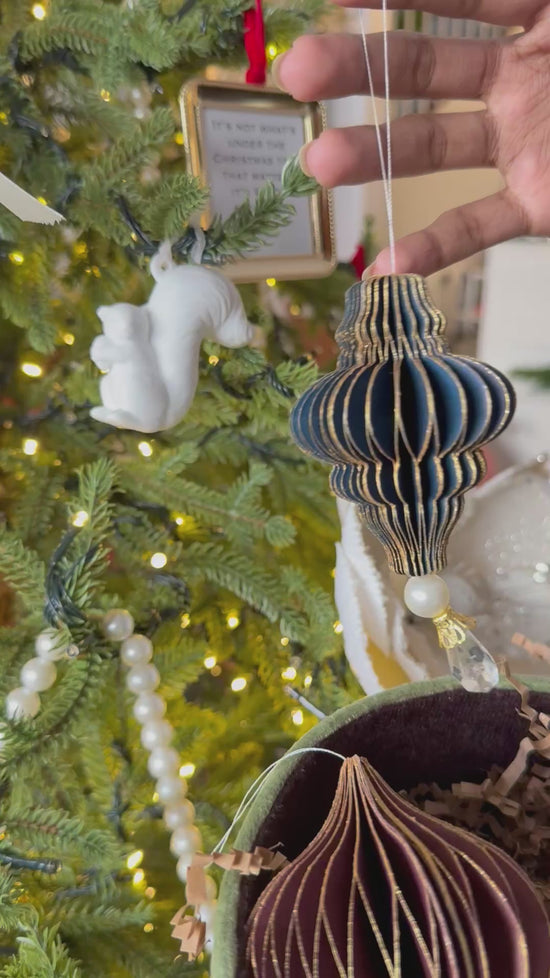 Load and play video in Gallery viewer, Jewel Tone Ornaments
