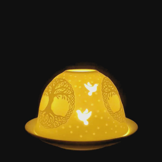 Load and play video in Gallery viewer, Tree of Light Tea Light
