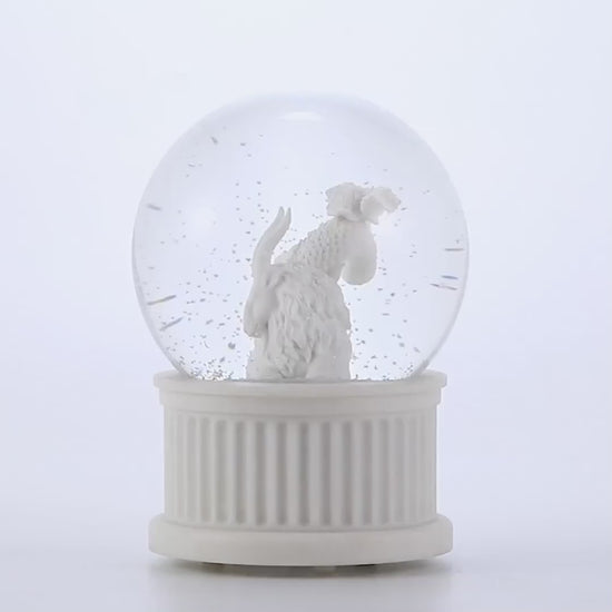 Load and play video in Gallery viewer, Capricorn Musical Snow Globe (120MM)

