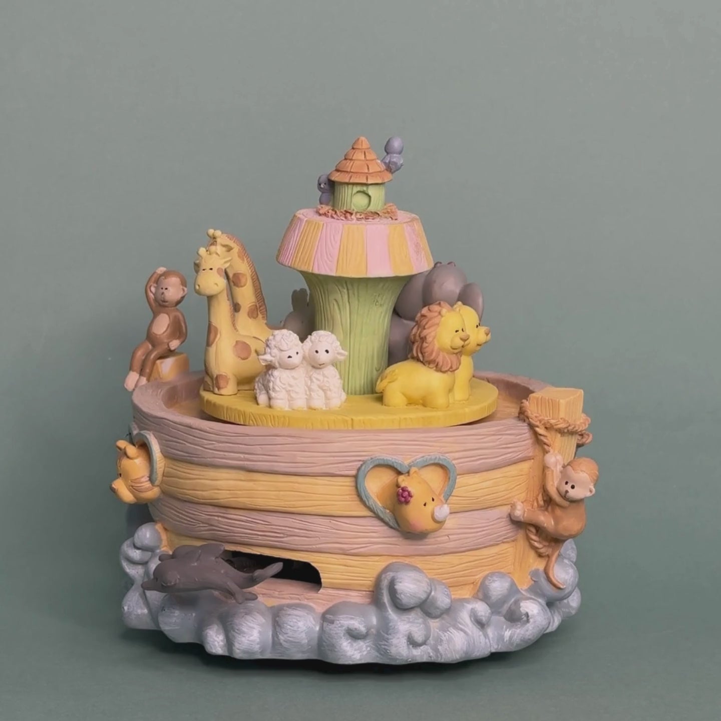 Noah's Ark Animal Music Decor