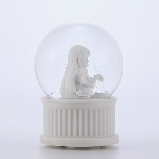 Load and play video in Gallery viewer, Libra  Musical Snow Globe (120MM)
