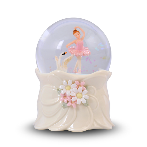 Ballerina Musical Snow Globe (100MM)