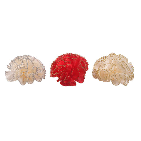 3 Ready Bows (Crochet)