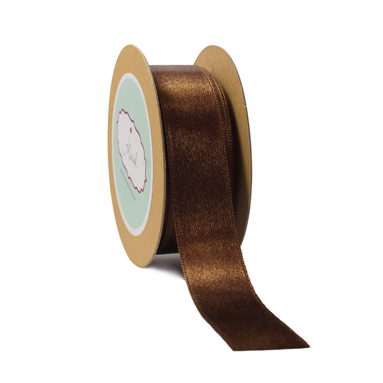 Dark Brown - Satin Ribbon