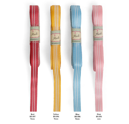 Striped Ribbon-Satin