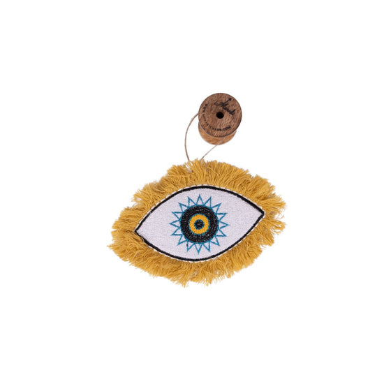 Load image into Gallery viewer, Hamsa Hand &amp;amp; Evil Eye Fabric Ornaments
