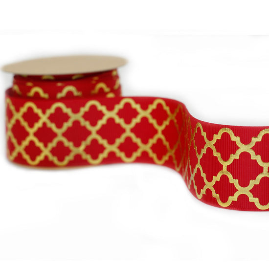 Load image into Gallery viewer, Gold Quatrefoil
