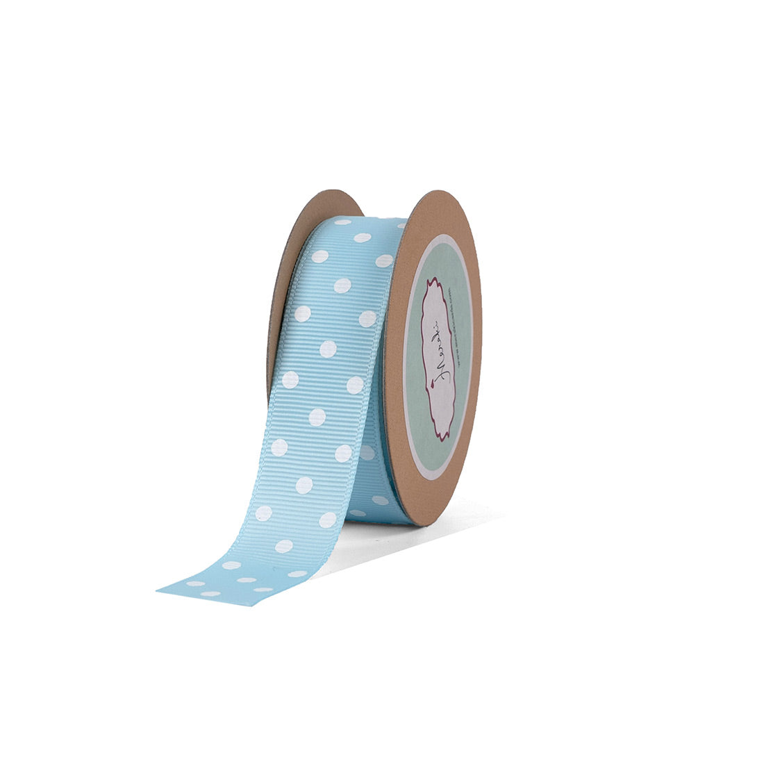 Load image into Gallery viewer, Light Blue with White Polka Dots
