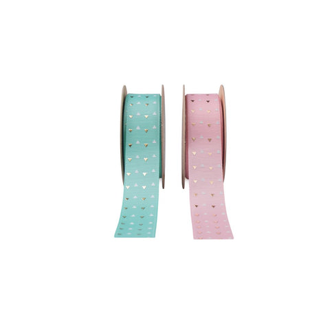 gold & white traingles