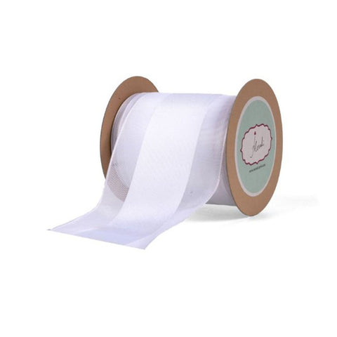 White & Ivory with Satin Center