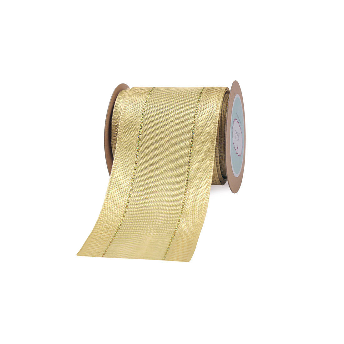 Light Gold Ribbon- Twilled Edges