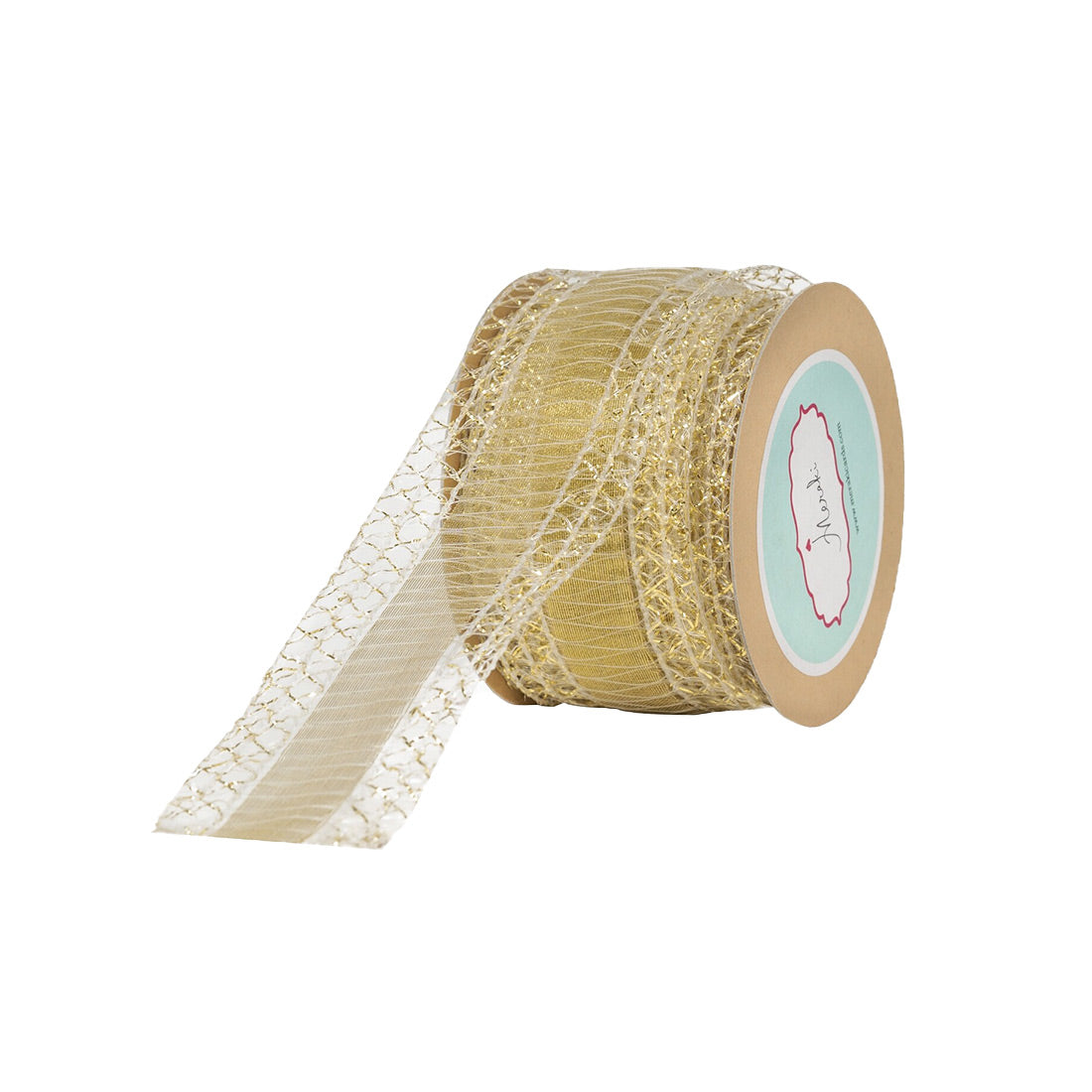 Gold Lurex- Net Edges